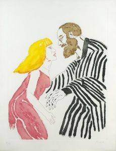  A drawing by Dame Elizabeth Frink at Whyte's online art auction (400-600)