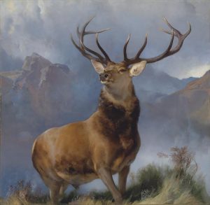 Sir Edwin Henry Landseer, R.A. (London 1802-1873) The Monarch of the Glen. Courtesy Christie's Images Ltd., 2016